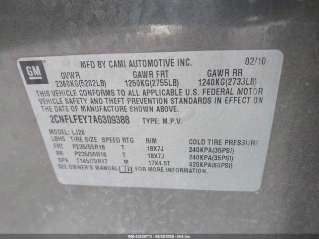 Automatic Transmission 6 Speed Opt MH2 Fits 10 ALLURE 433883