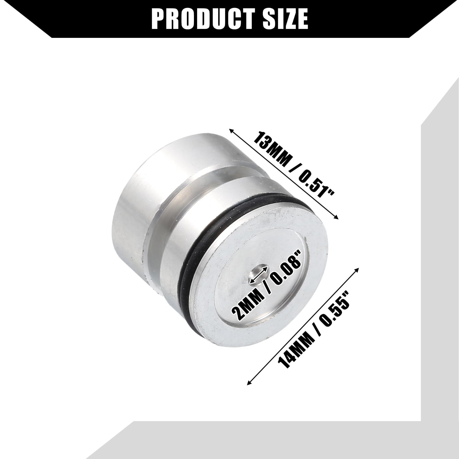 4L60-E 4L65-E 4L70-E Relay O-Ring End Plug Kit – Durable Aluminum Alloy, 1 Set