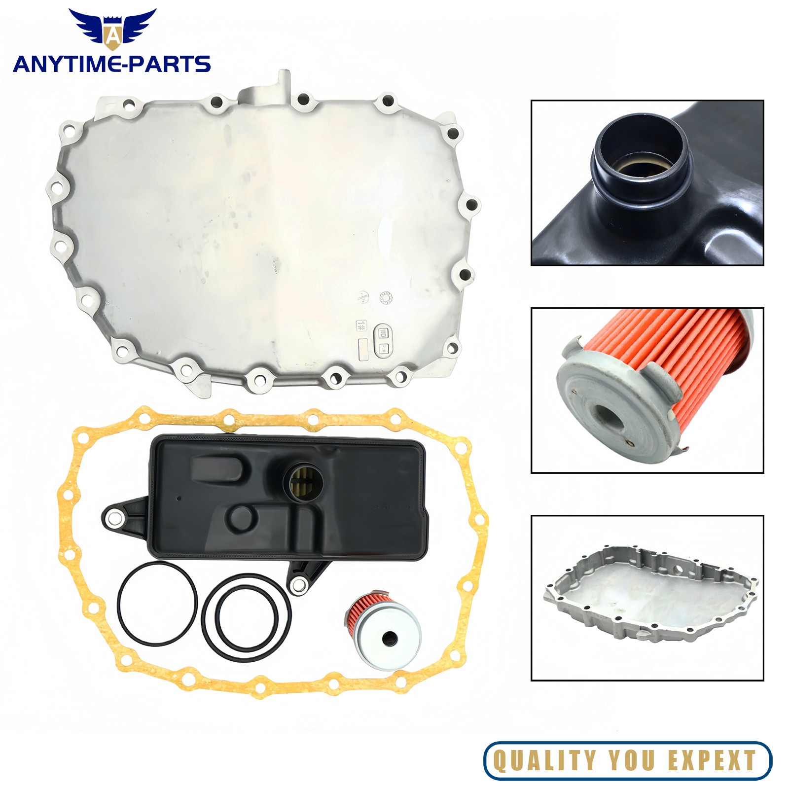 Transmission Oil Pan Filter Kit For Honda Civic 2016-2025 HR-V 2.0L L4 Fit