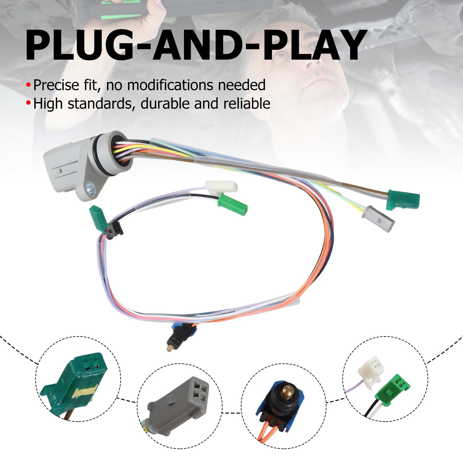 US For Toyota Corolla 1.8L 2.0L 14-On K313 Transmission Solenoid Wiring Har US