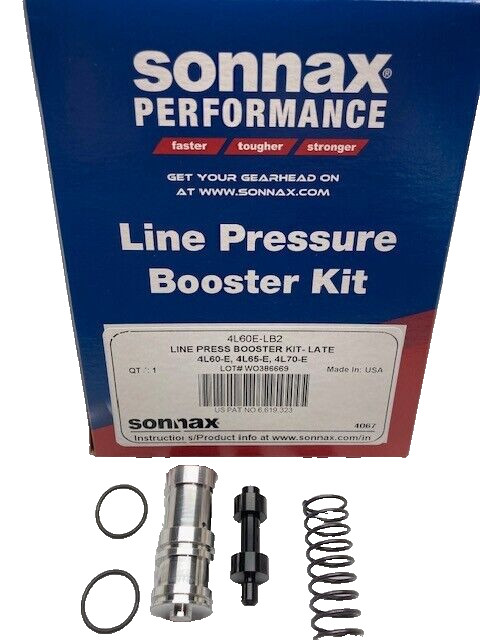 Sonnax 4L60E-LB2 Line Pressure Booster Kit 4L60-E, 4L65-E, 4L70-E 05+