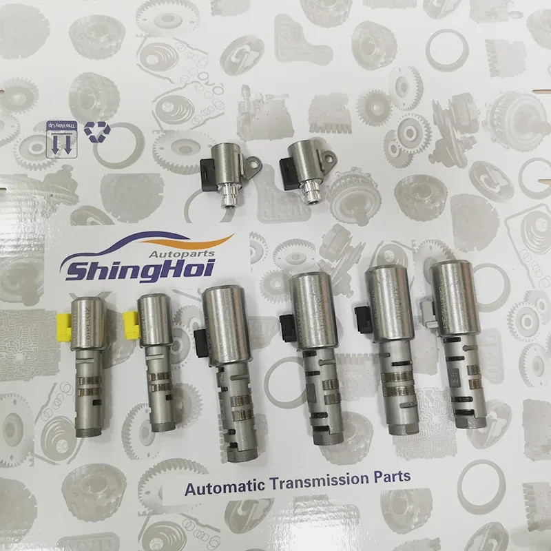 09G TF-60SN Transmission Solenoid set 8 pcs For Audi Volkswagen