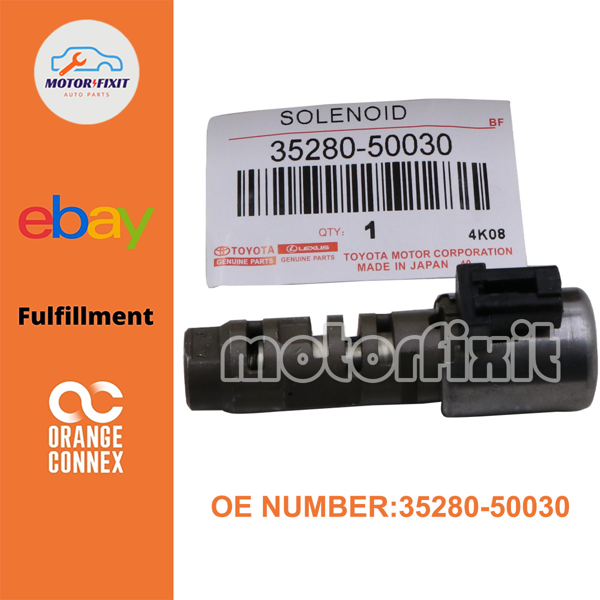 AA80E SLU Transmission Solenoid 35280-50030 for Lexus IS300 IS300h