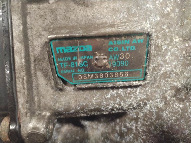 AUTOMATIC TRANSMISSION 2009 09 MAZDA CX-7 FWD FRONT WHEEL DRIVE, 148K MILES