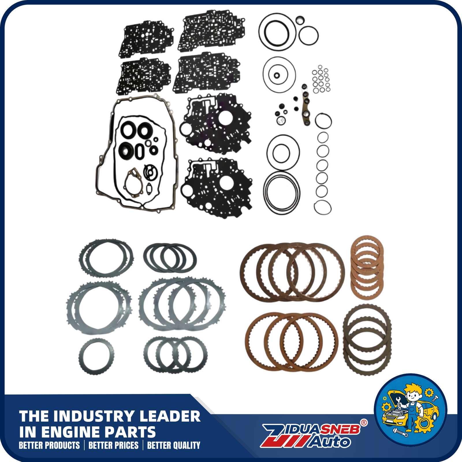 6T41E Automatic Transmission Friction Kit Clutch Plate Fits For Buick Chevrolet
