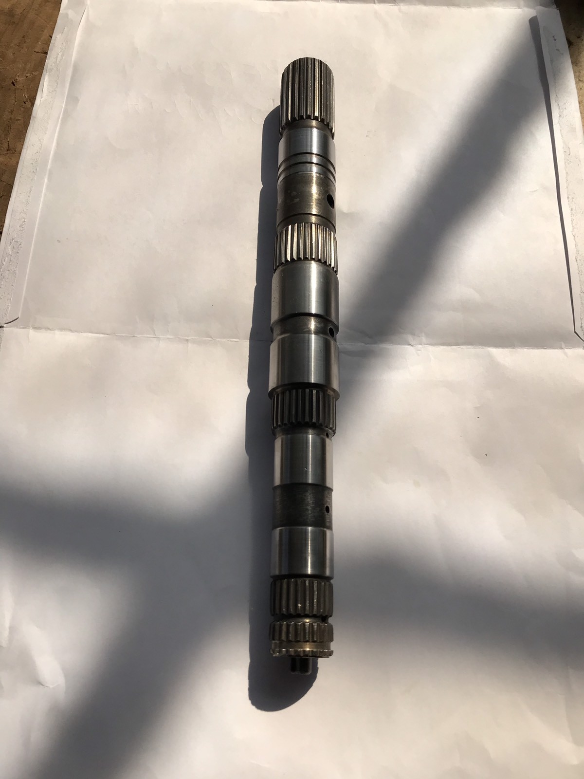 Jeep Trans A904 999 TF6 Output Shaft 4X4 23 new 1-3/4″ long spline 12-1/4” Long