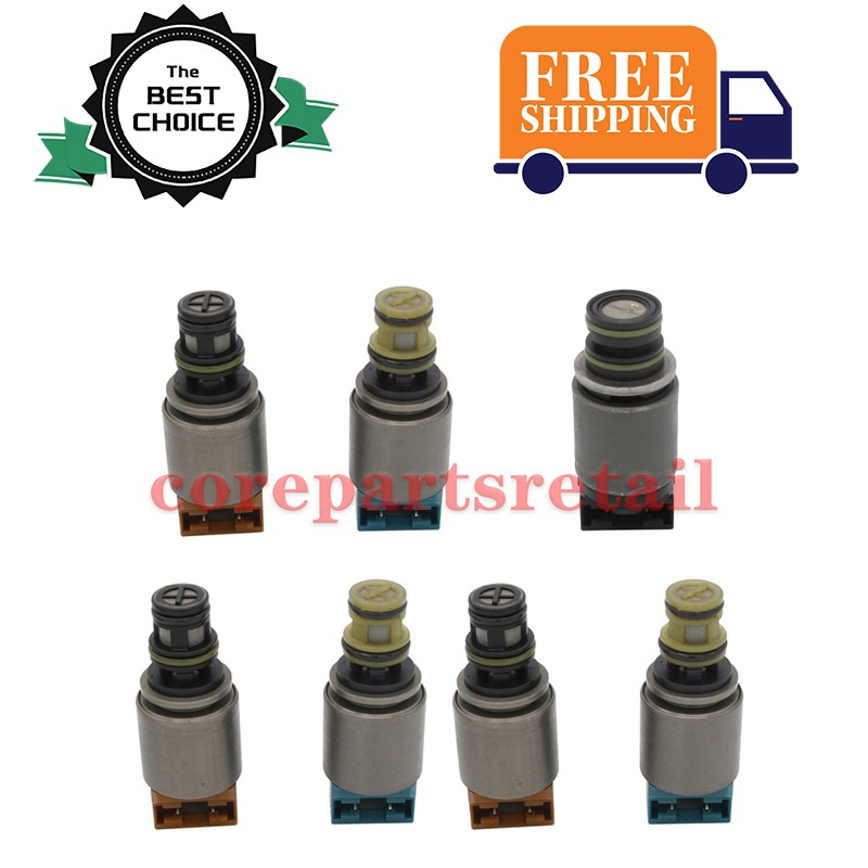 7x Transmission Solenoids 6HP19/6HP26/6HP26A61/6HP32 FITS AUDI A4 BMW 1068298044