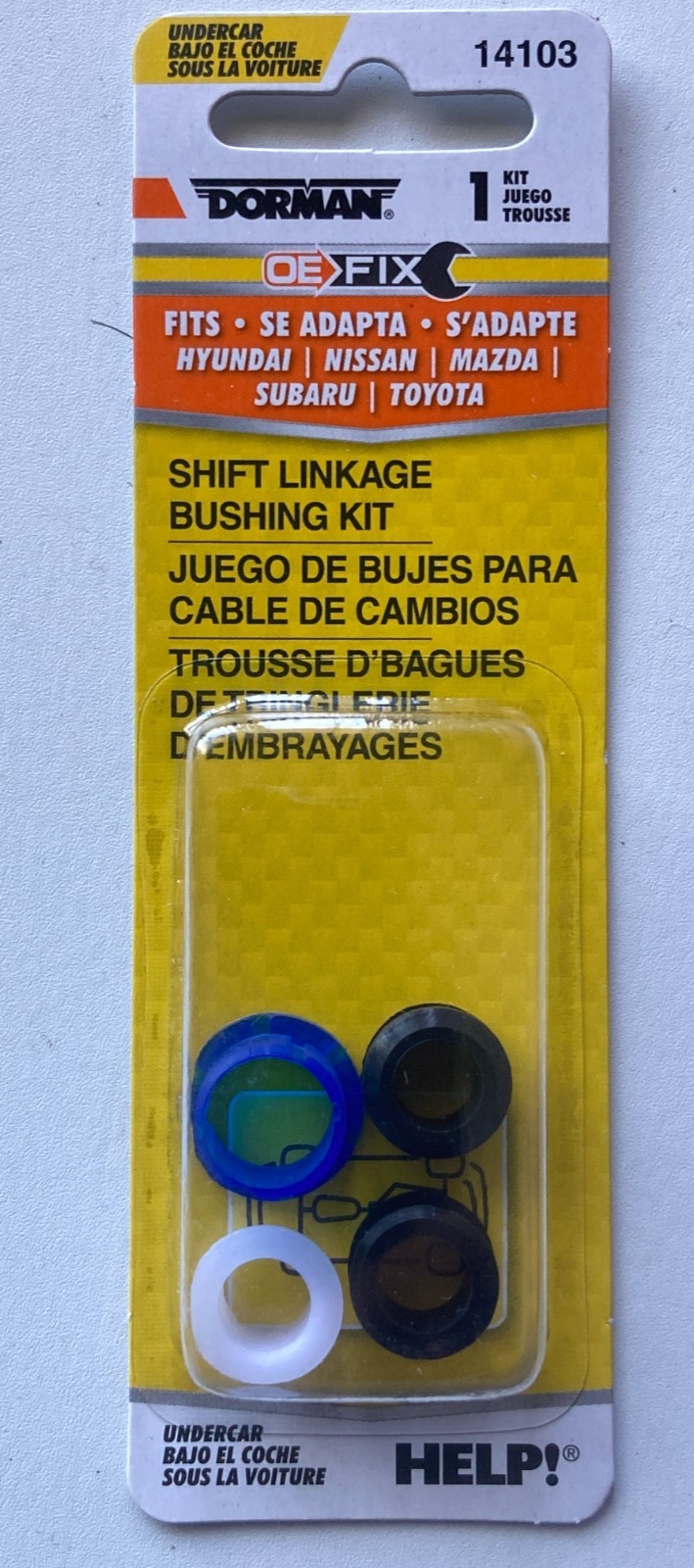 DORMAN SHIFT CABLE LINKAGE BUSHING KIT 14103 NISSAN TOYOTA MAZDA SUBARU HYUNDAI