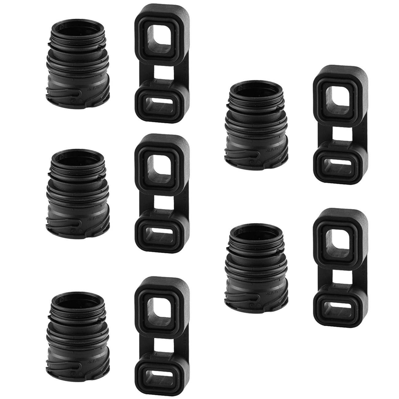 10 Pcs/Set Auto Transmission Sealing Sleeve + Plug Adaptor For BMW 24347588724