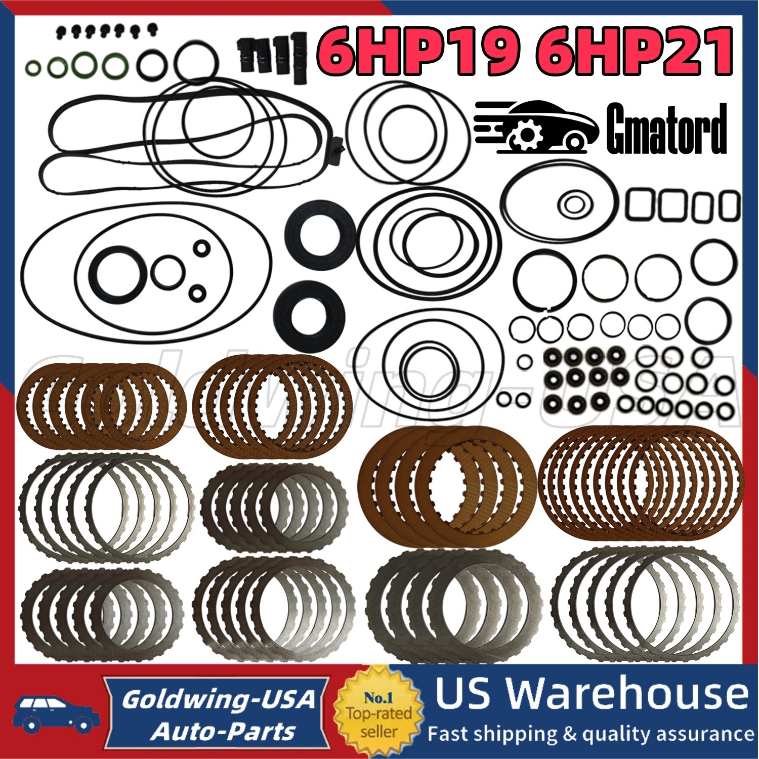 6HP21 6HP19 Transmission Master Overhaul Rebuild Kit For BMW JaguarLand Rover🚗