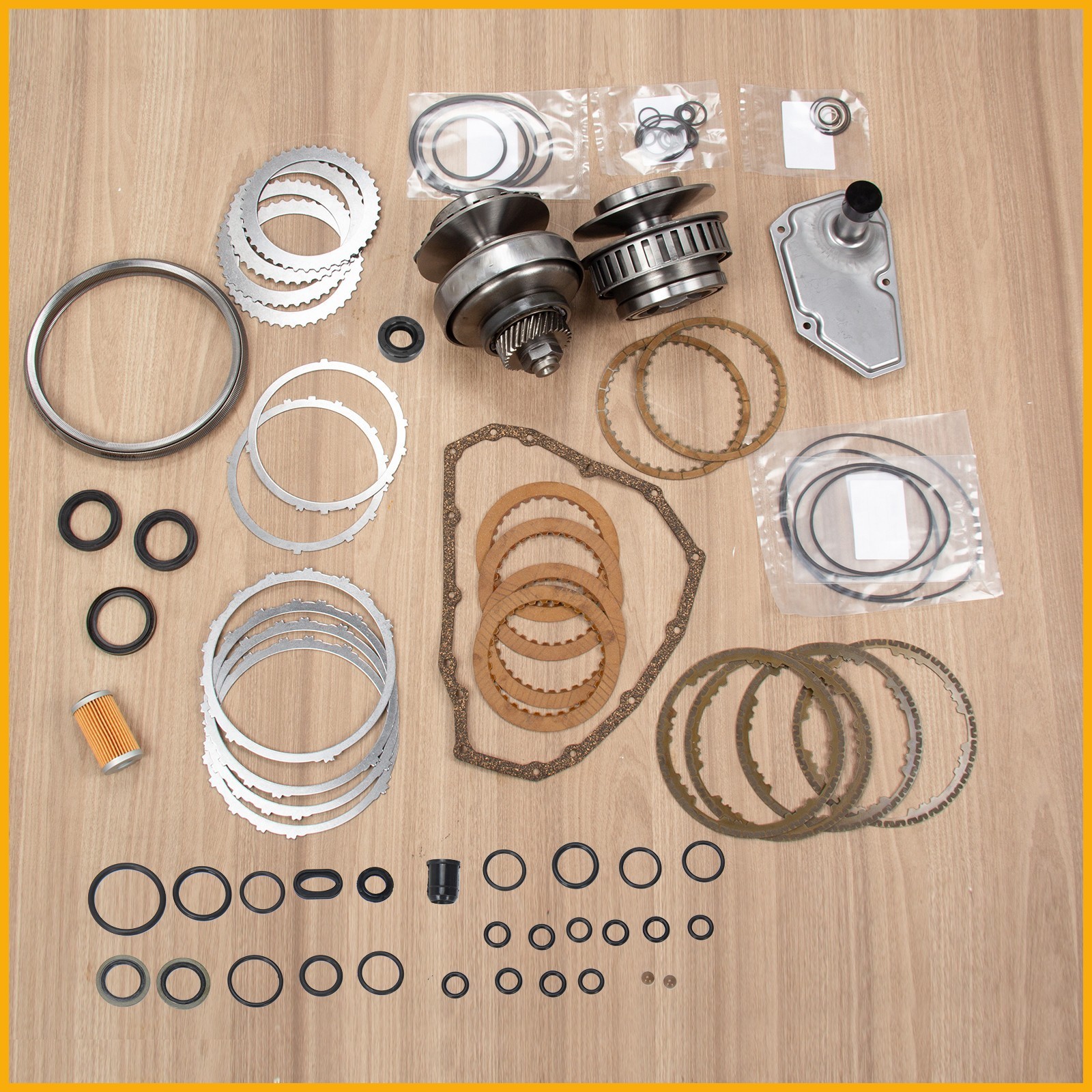 Transmission Master Rebuild Kit + Pulley Set W/ Belt For Nissan JF015E RE0F11A