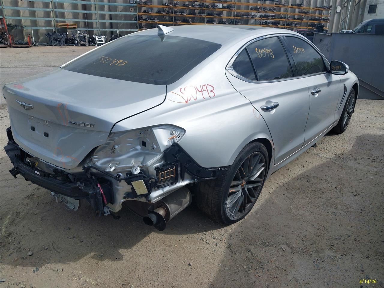 Automatic Transmission 3.3L AWD Fits 19-24 G70 3672359