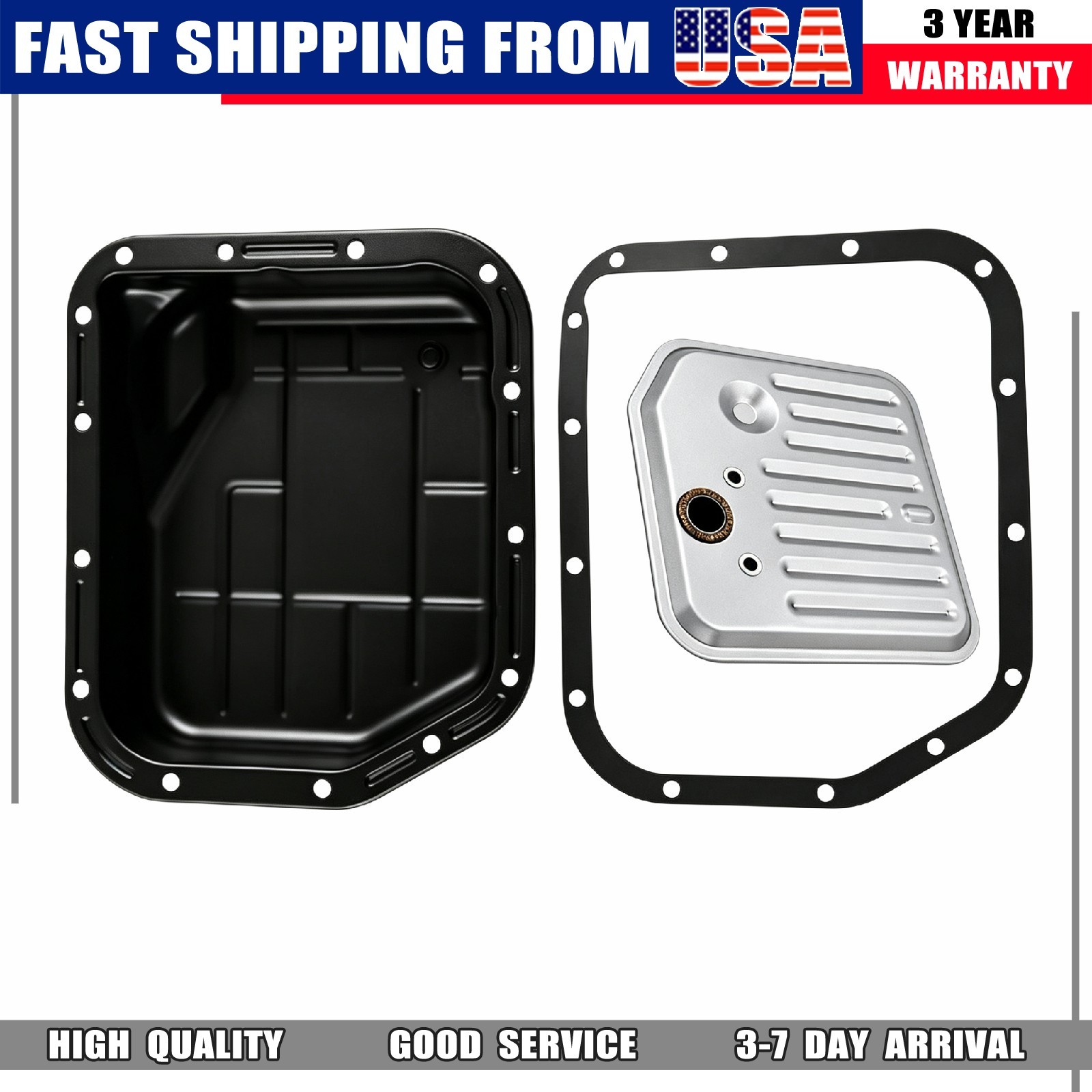 For 98-04 Dodge Dakota Durango Jeep Grand Cherokee Trans Oil Pan Filter Kit