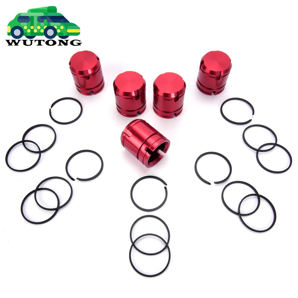 1999-on 45RFE 545RFE 66RFE 68RFE Transmission Accumulator Piston Set 5pcs Red