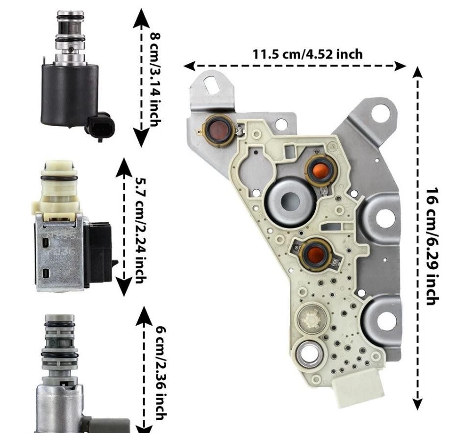 Transmission Solenoids Kit for GM Chevrolet 2004-On EPC TCC Shift 4T40E 4T45E