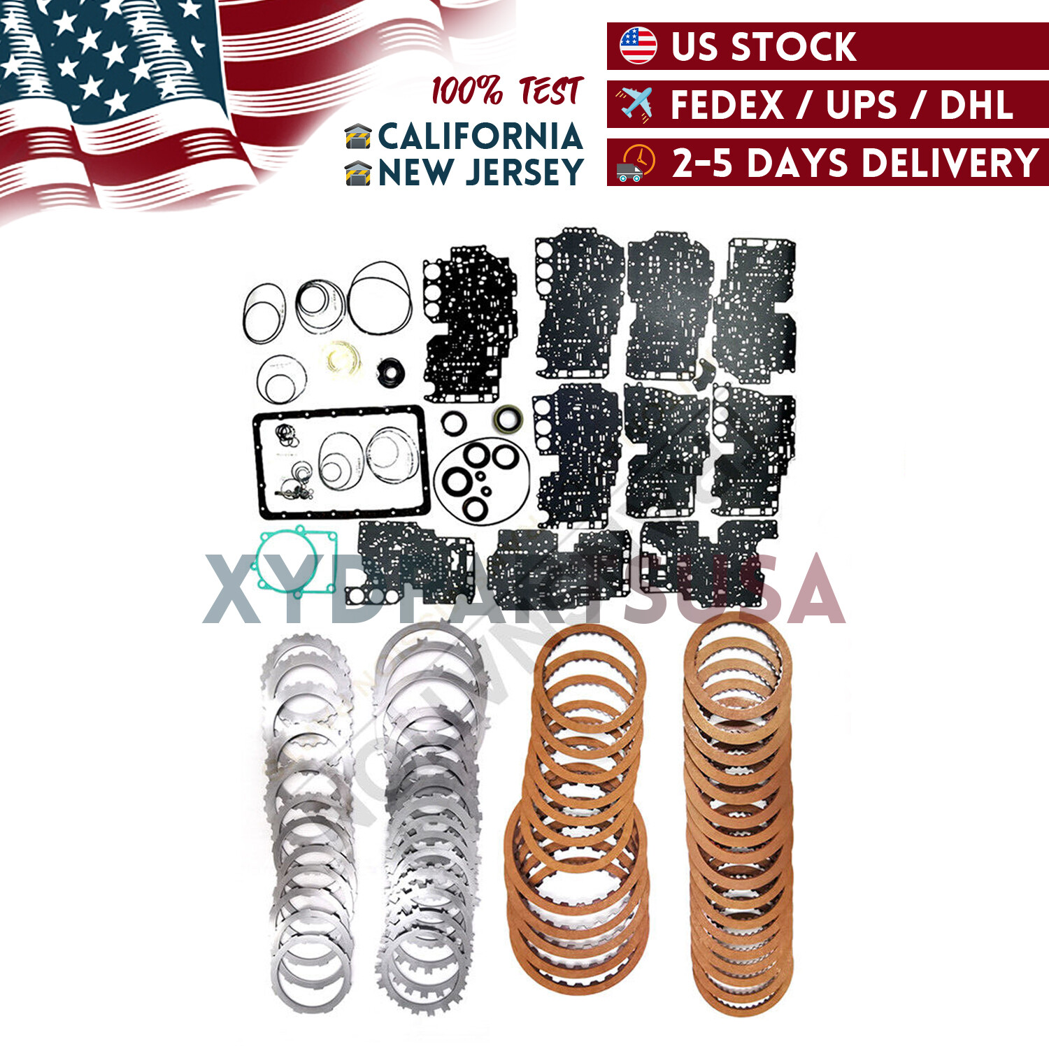 For TOYOTA A343E A343F 30-43LE Transmission Master Rebuild Kit Overhaul Seals