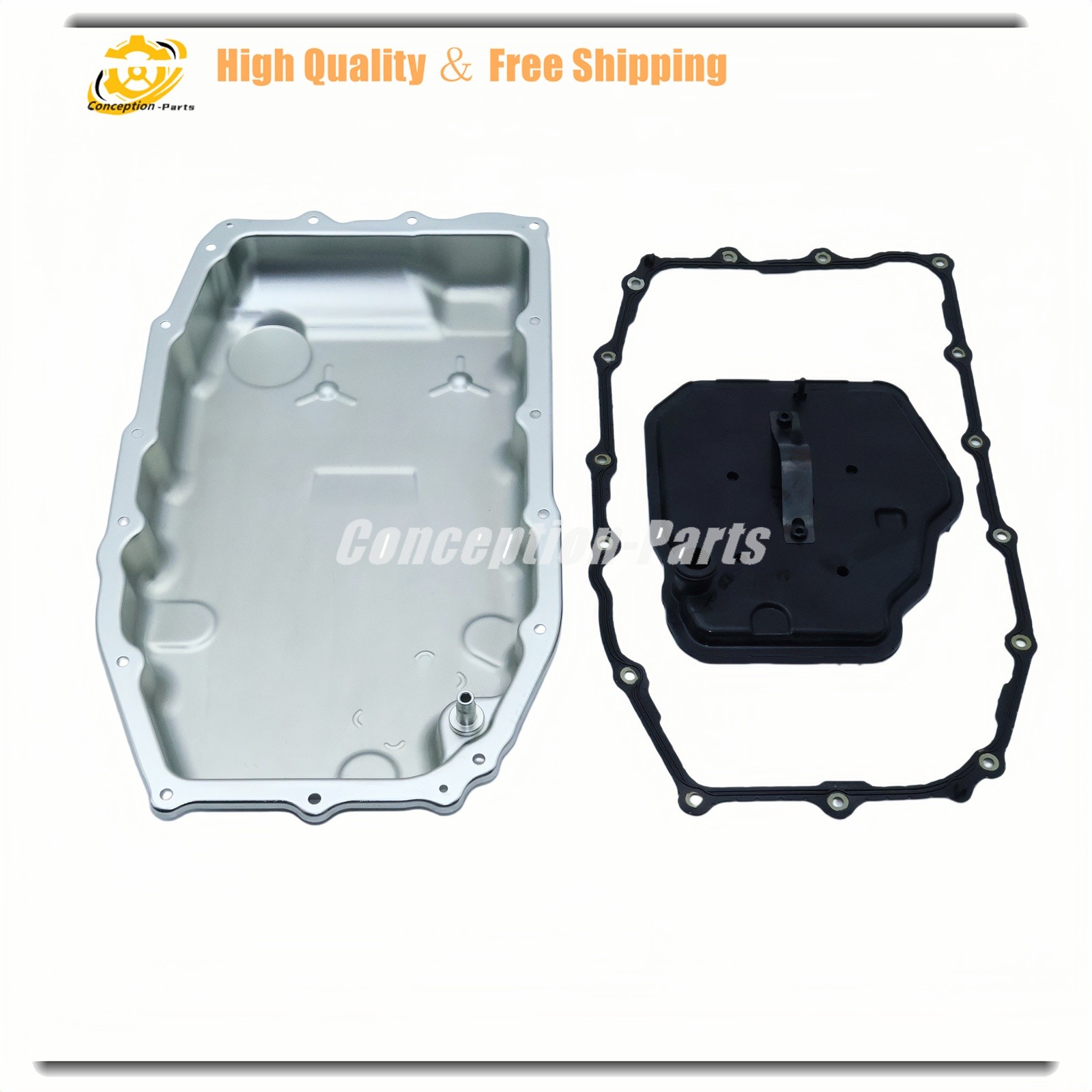 For Cadillac CT4 20-23 CT6 16-18 ATS CTS Transmission Oil Pan ＆ Filter W/Gasket