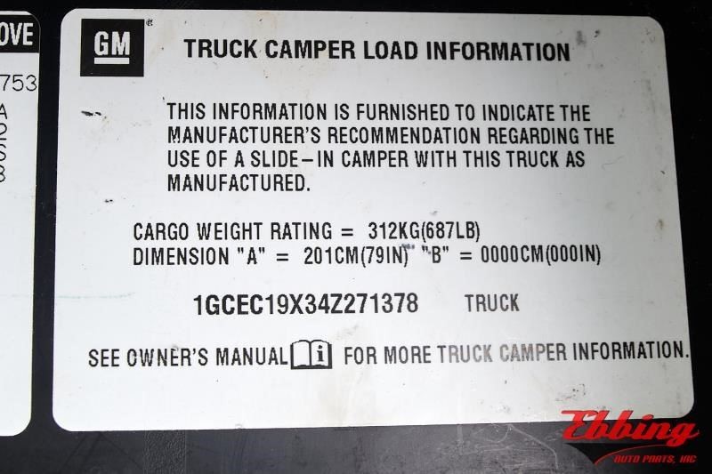 Automatic Transmission 4.3L 4×2 Ext Cab Fits 2004 Chevy Silverado 1500 691944
