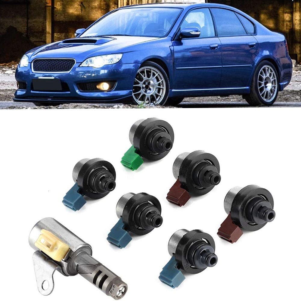 7PCS 4EAT Transmission solenoid kit For Subaru Forester 2.4L 2.5L US