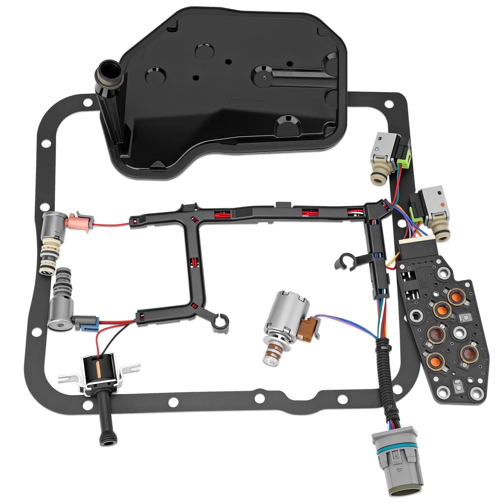 4L60E 4L65E Transmission Solenoid W/Harness Kit For 2003-2005 GM M30 M32 8683187