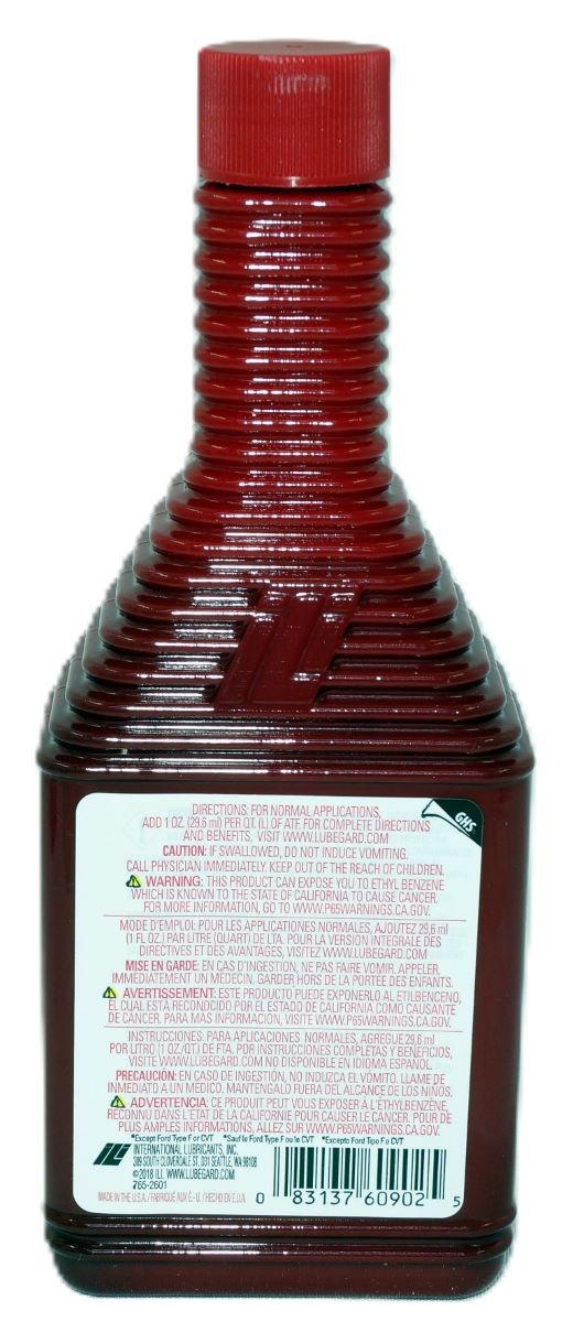 LubeGard 60902 Automatic Transmission Fluid Protectant with LXE Technology 10 oz
