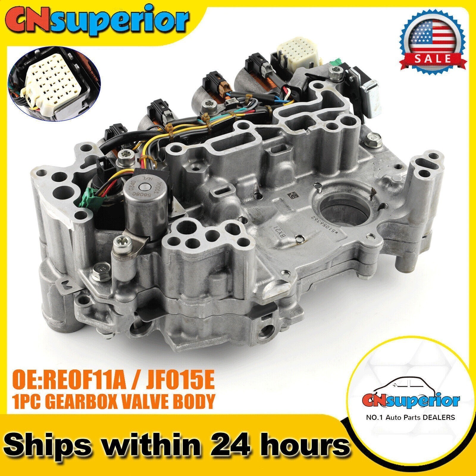 Genuine RE0F11A JF015E CVT Valve Body fit Nissan 2013-16 Sentra 1.8L Versa 1.6L~