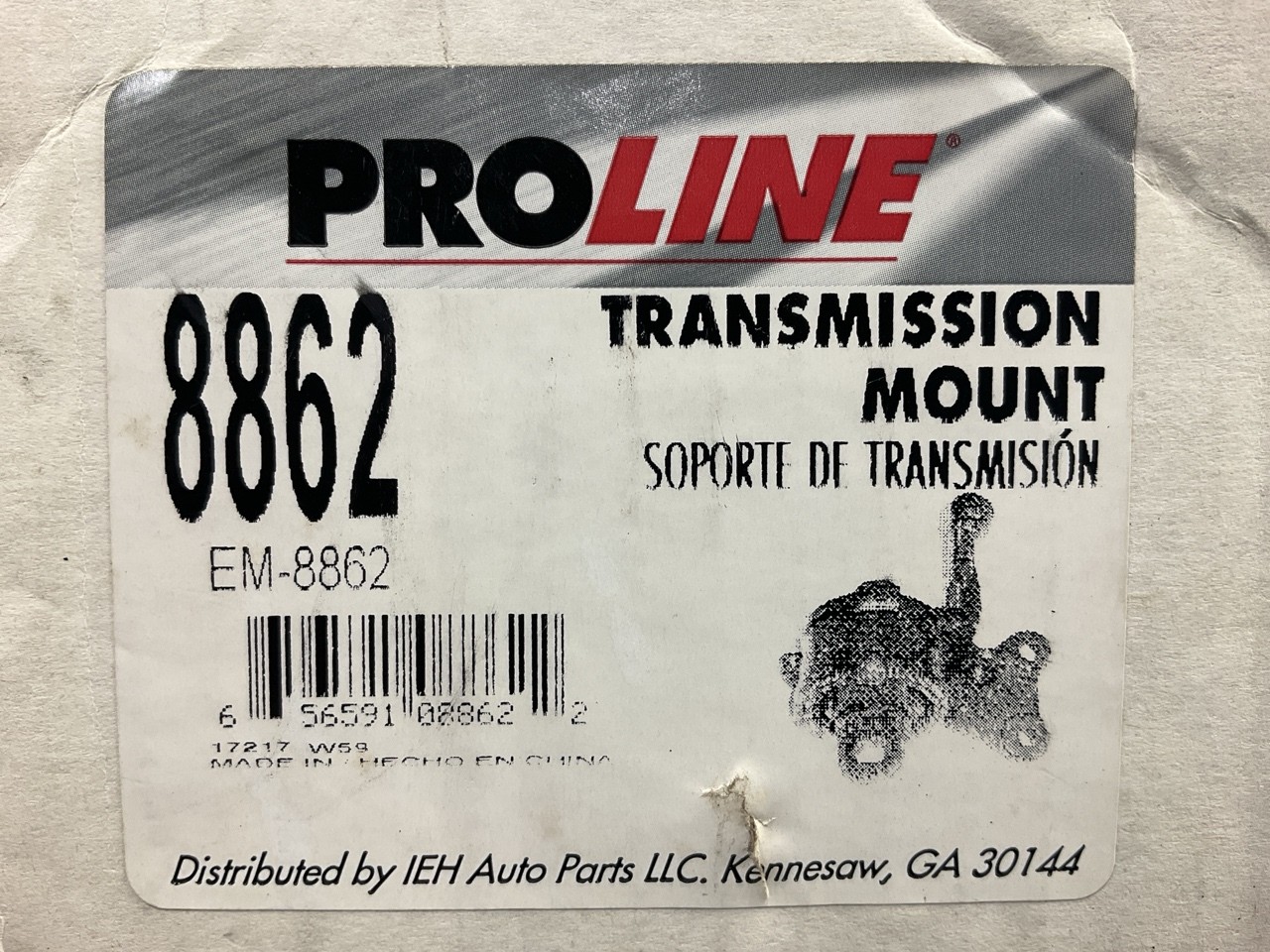 Proline 8862 Auto Trans Mount For 1995-2002 Mazda Millenia
