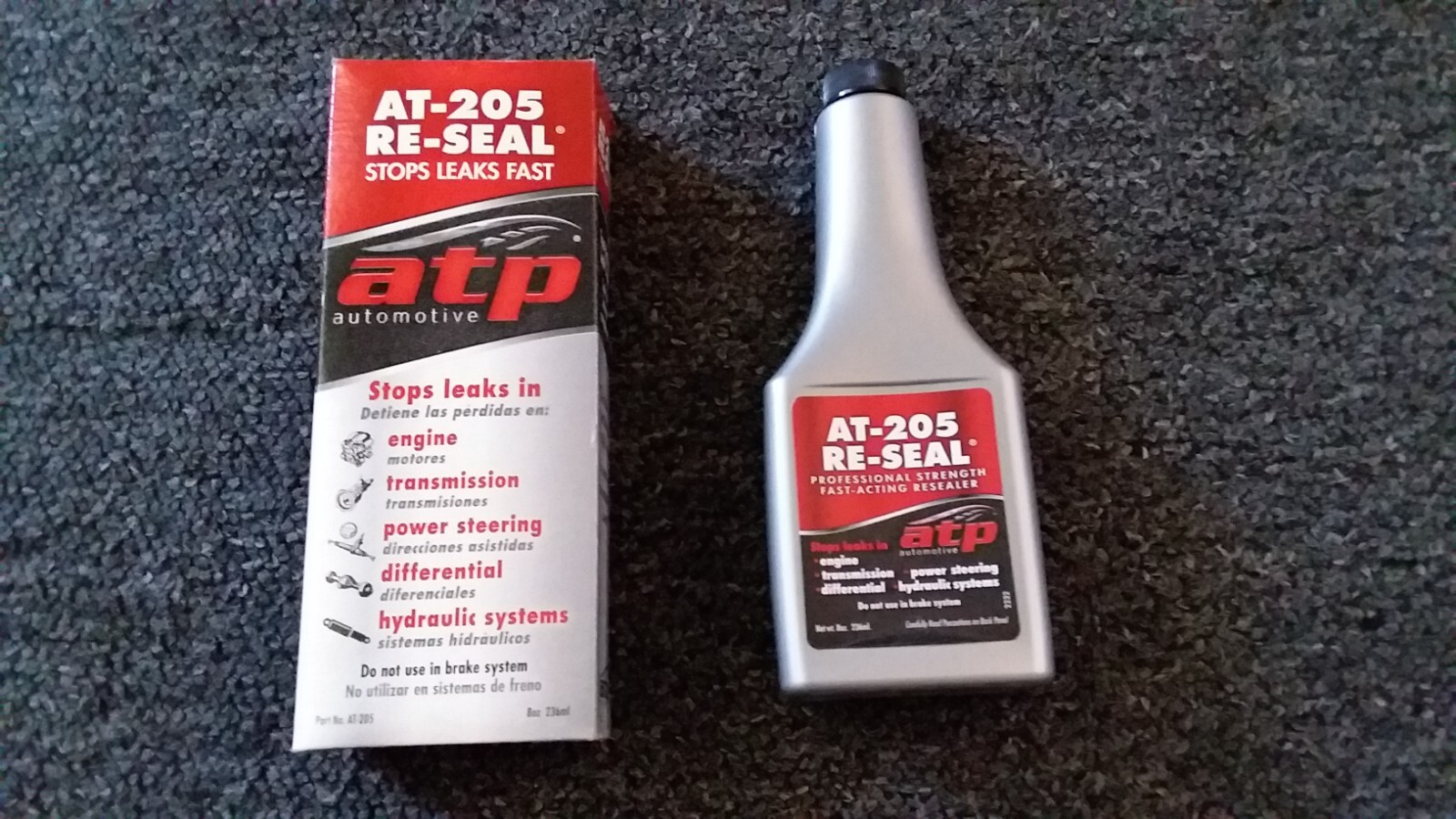 ATP AT-205 Re-Seal Stops Leaks 8 Ounce Bottle Professional fast acting resealer