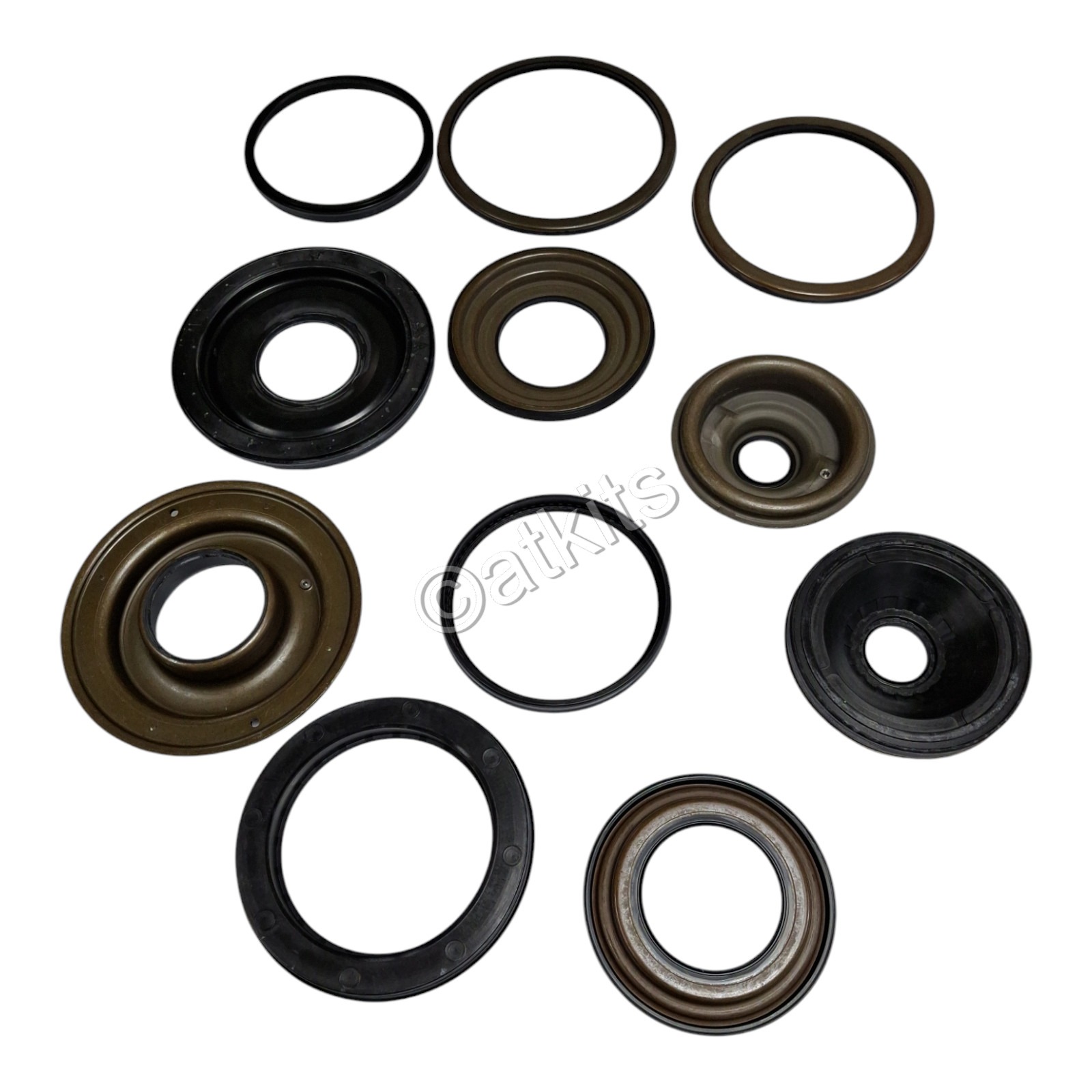 PISTON KIT FOR GM 4L40E, 5L40E, 5L50E, 00-02 (2WD) (11 PISTONS). IND: K55760