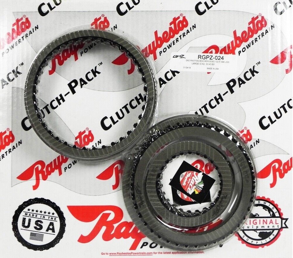 Fits Mercedes 722.6 W5A330 W5A580 Transmission Raybestos GPZ Friction Pack 96-00