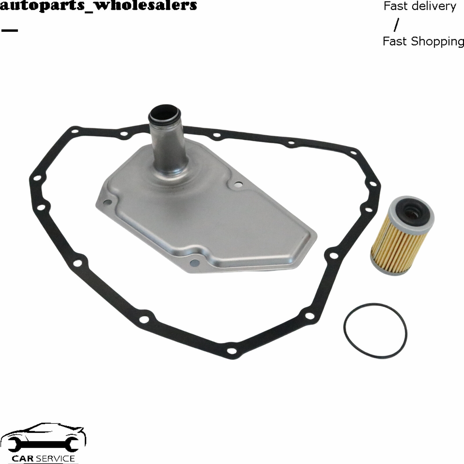 CVT Transmission Oil Filters Pan Gasket JF015E RE0F11A For NISSAN Sentra Versa