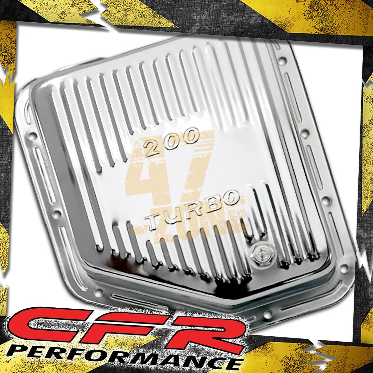 For Chevy Gm Turbo Th-200 Steel Transmission Pan – Chrome