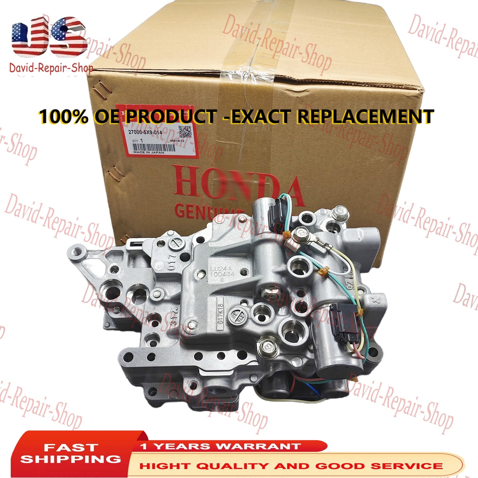 NEW OEM SURPLUS HONDA CVT Valve Body US For Accord CR-V Civic