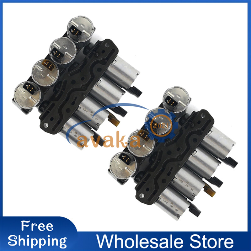 For Audi VW Skoda Seat 2 Set DSG 7 Speed DQ200 0AM Transmission Solenoids Pack
