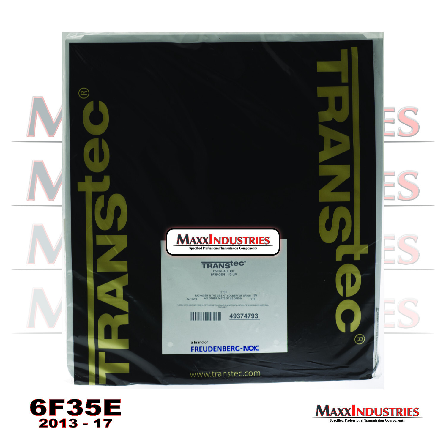 for 6F35 Transmission Rebuild Kit + Book TransTec 2013-on Ford Lincoln Mazda