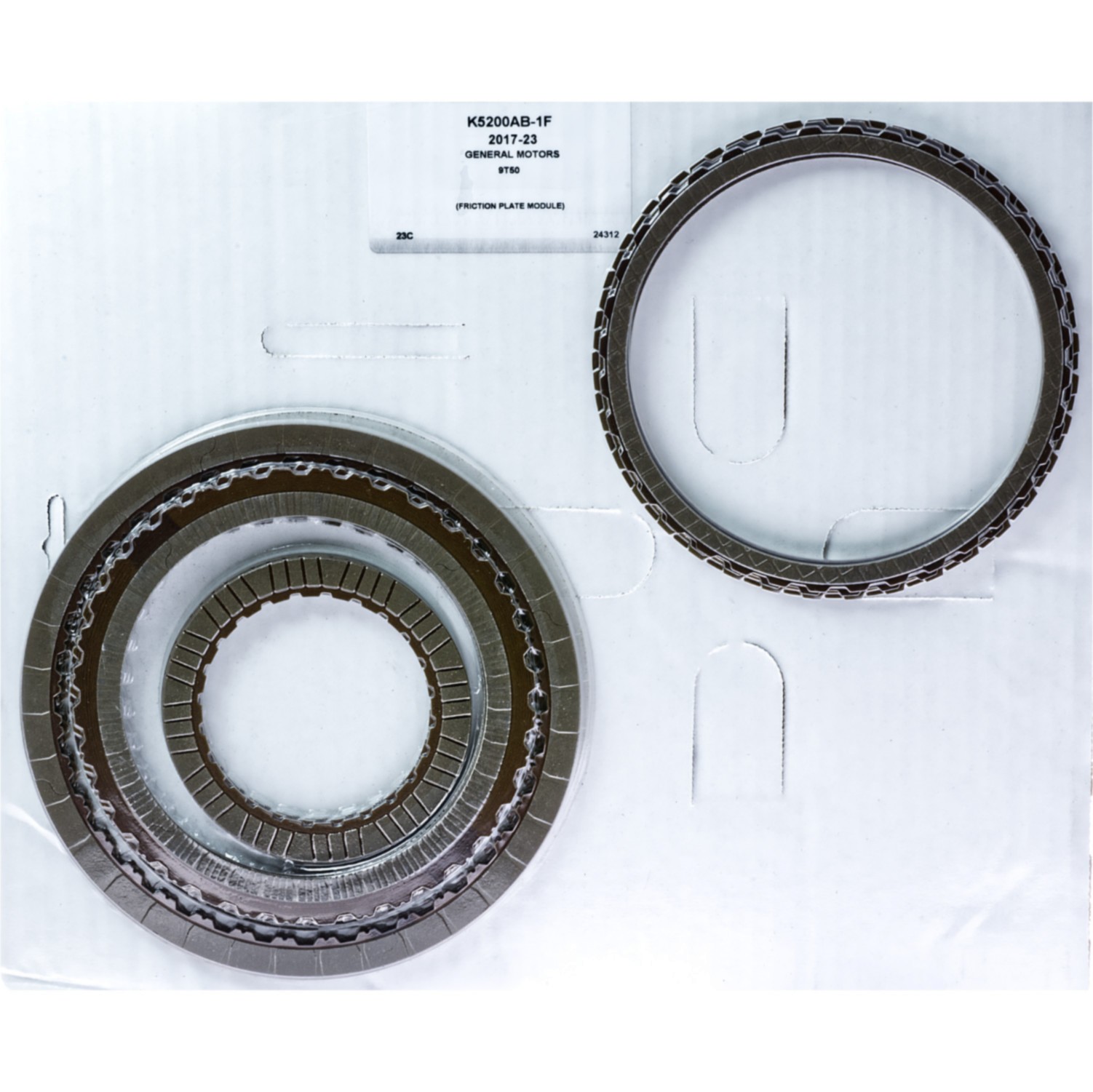 9T50 Transmission Rebuild: Friction Clutches Kit OEM Components