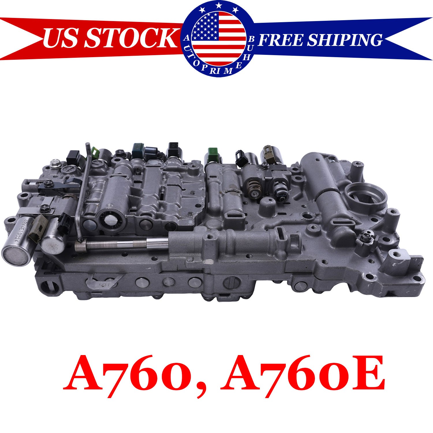 For Toyota Sequoia 10-12 A760 A760E A760F Transmission Valve Body W/9 Solenoids