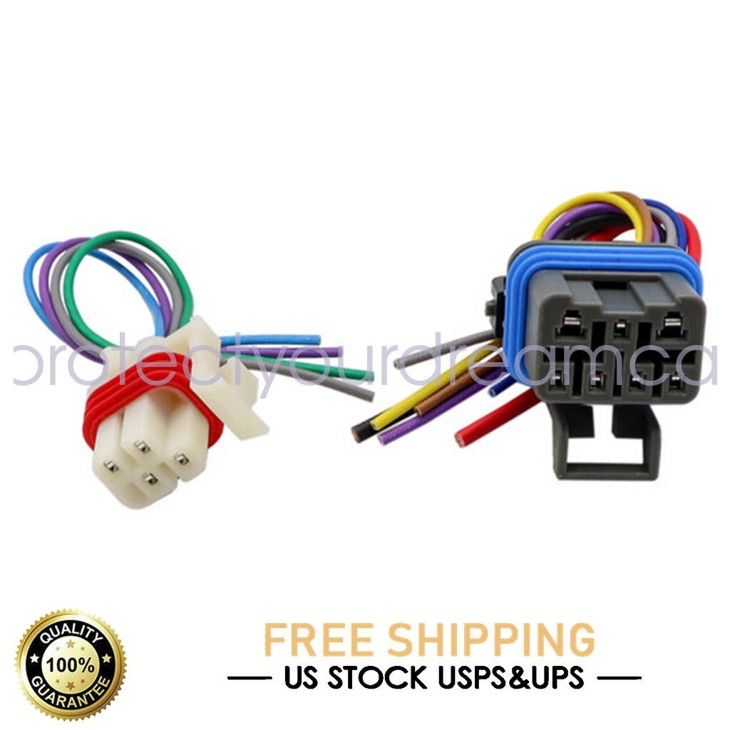 For 4L60E 4L80E 4L65E Neutral Safety Switch Connector 7-PIN & 4-PIN Wire Leads