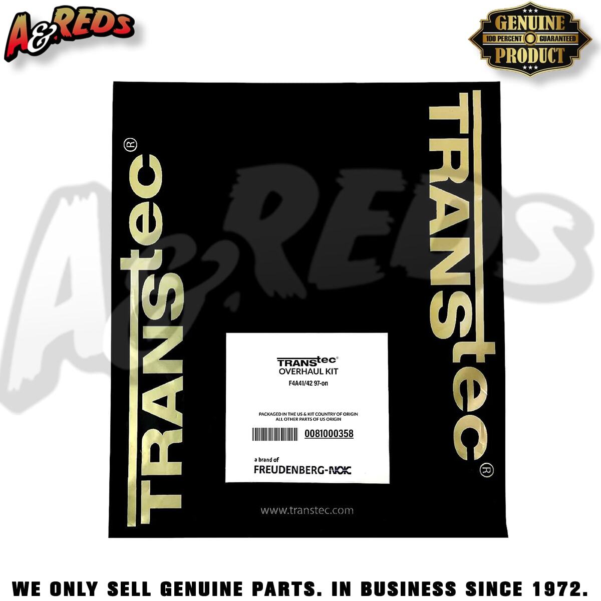 TransTec Overhaul Kit F4A41 F4A42 W4A42 F4A4B W4A4B 97-on (#0081000358)