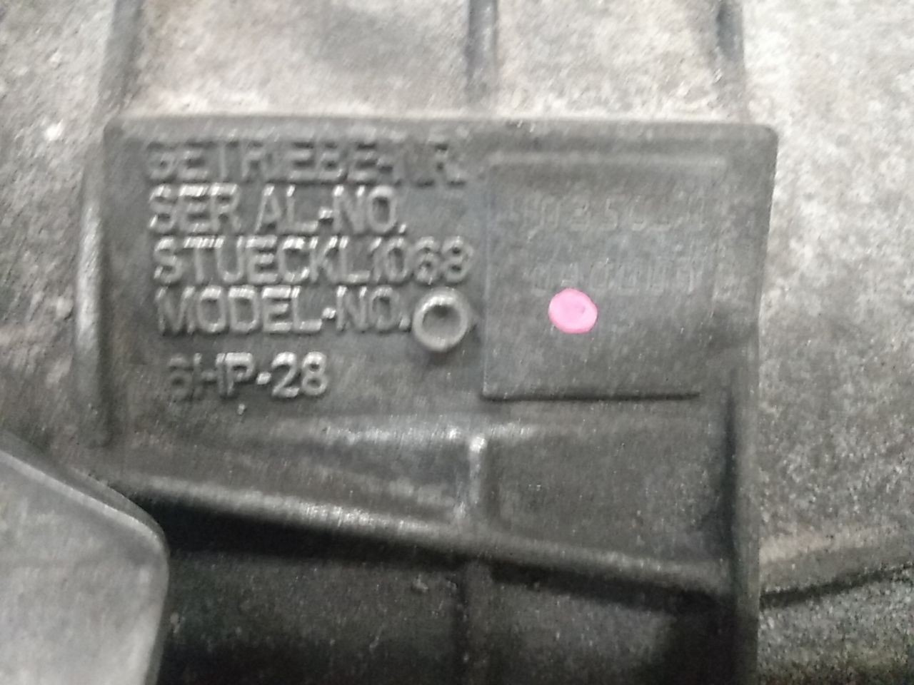 BMW 650i E63 E64 Automatic Transmission 6 Speed Fits 2008 2009 2010 08 09 10
