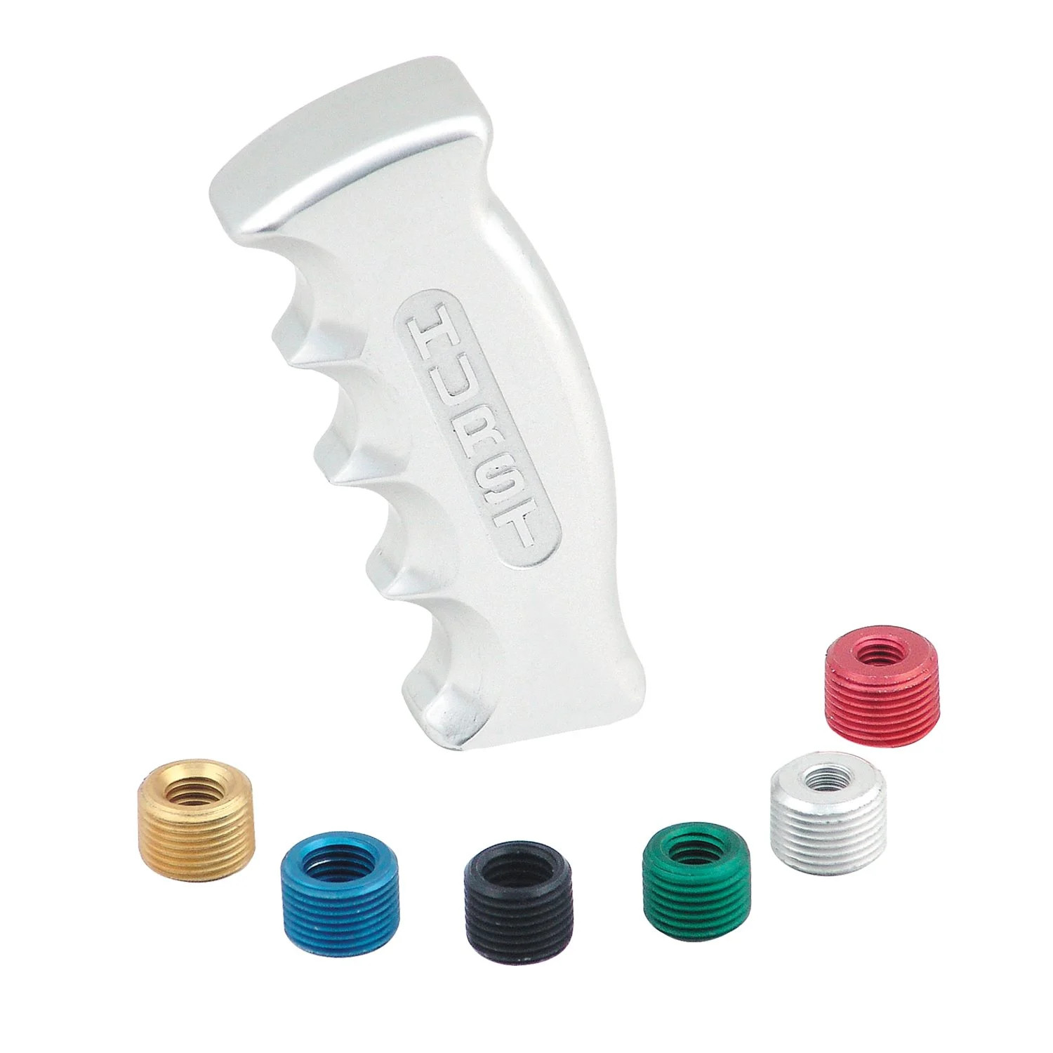 Hurst 1531000 Pistol Grip Handle Aluminum Finish SAE: 3/8 -16 1/2 -20 Metric: M1