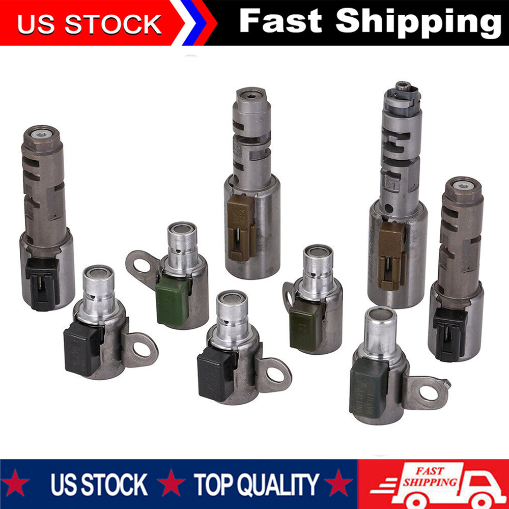 9x Transmission Solenoid Kit Shift Complete Fits For Lexus IS250 GS300 IS300 OEM