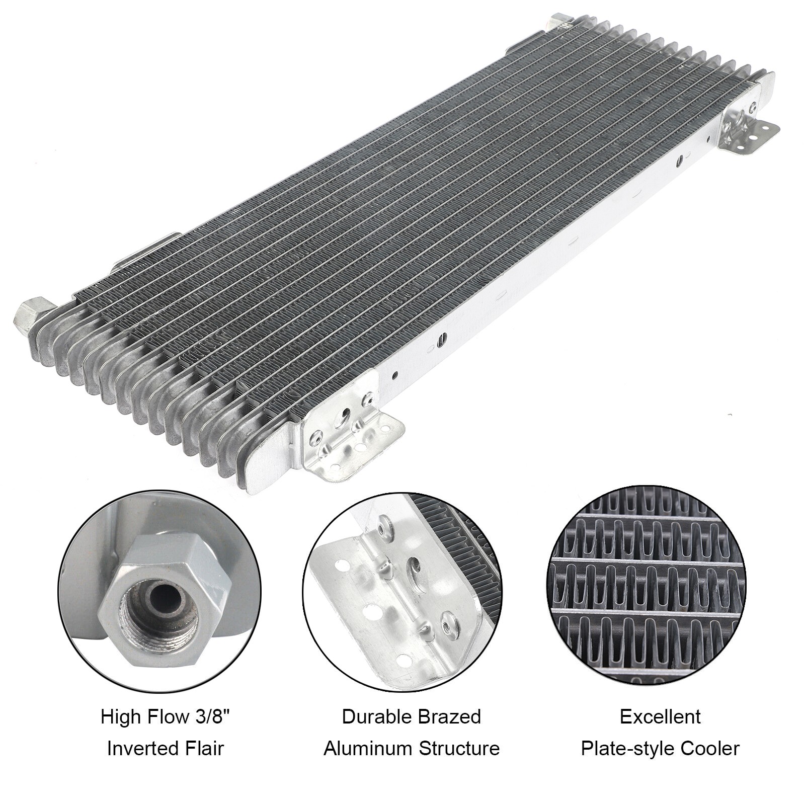 Transmission Oil Cooler & Thermal Bypass Valve Kit For Chevrolet GMC LPD47391