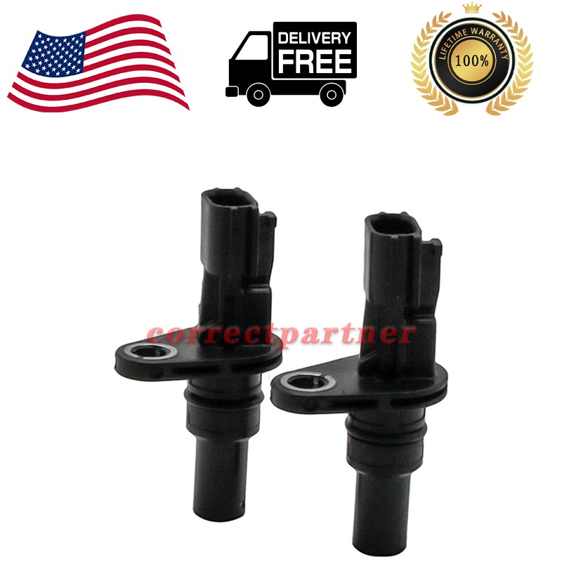 2x Transmission Speed Sensors For Nissan Altima Juke NV Sentra Versa Rogue 4 Cyl