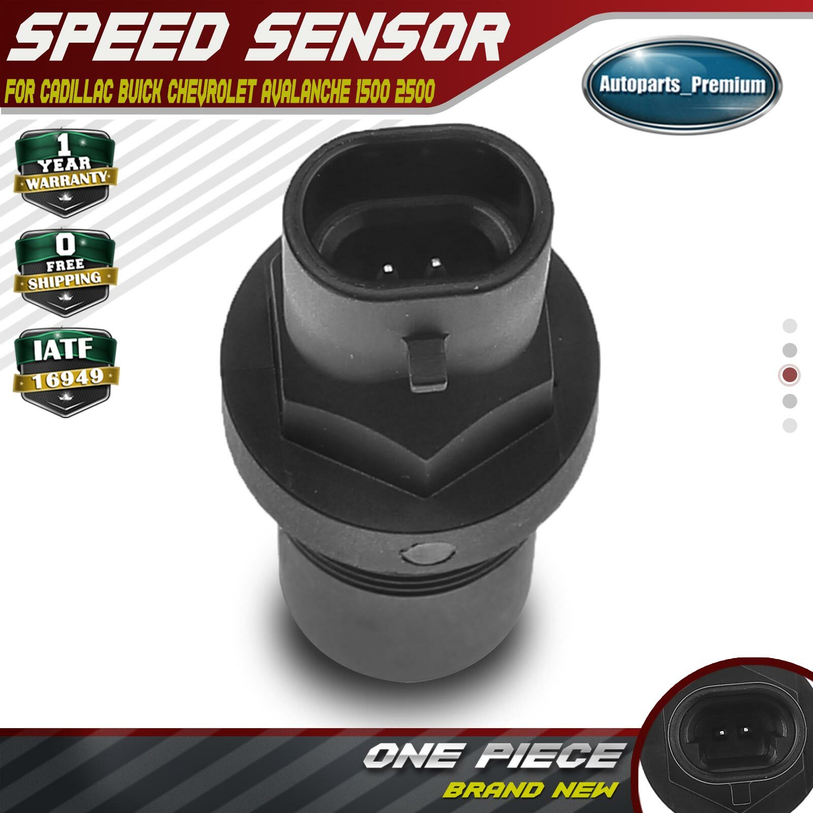 Vehicle Car Speed Sensor for Chevrolet 99-13 Buick Cadillac GMC Yukon Oldsmobile