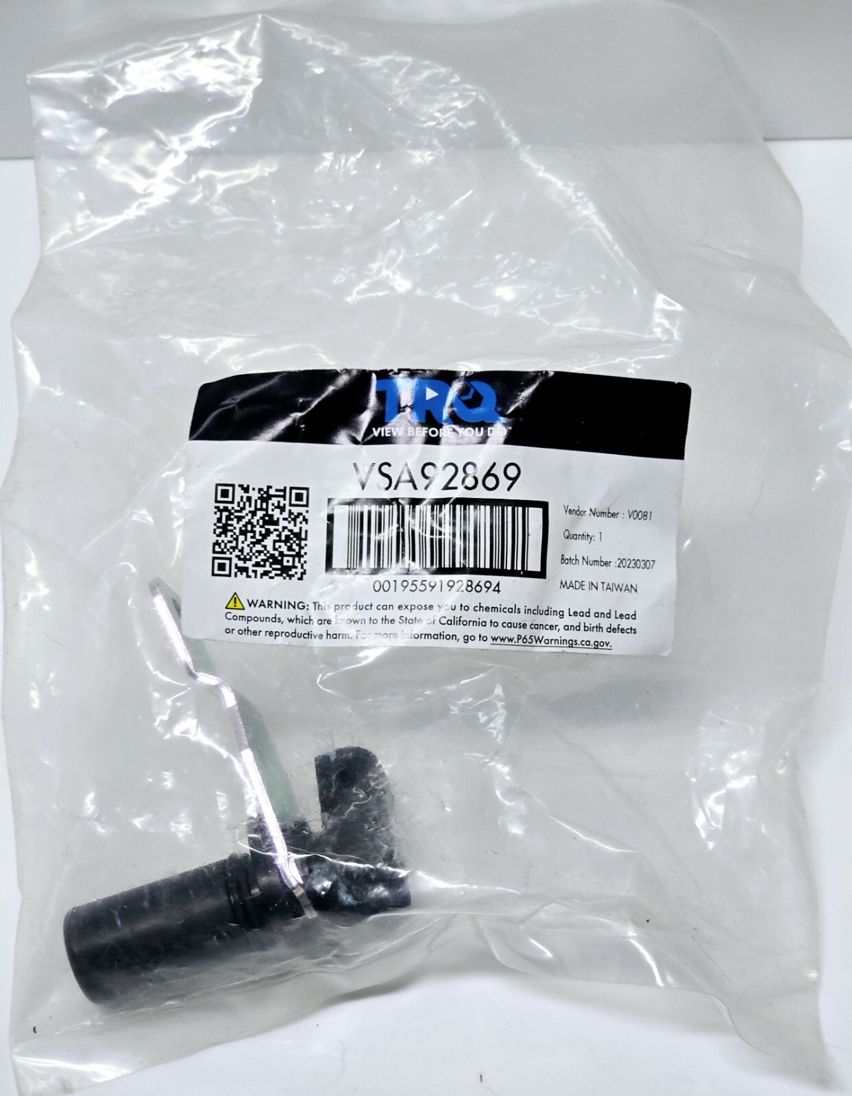 TRQ VSA92869 Speed Sensor Input or Output Ford Lincoln Truck Van SUV