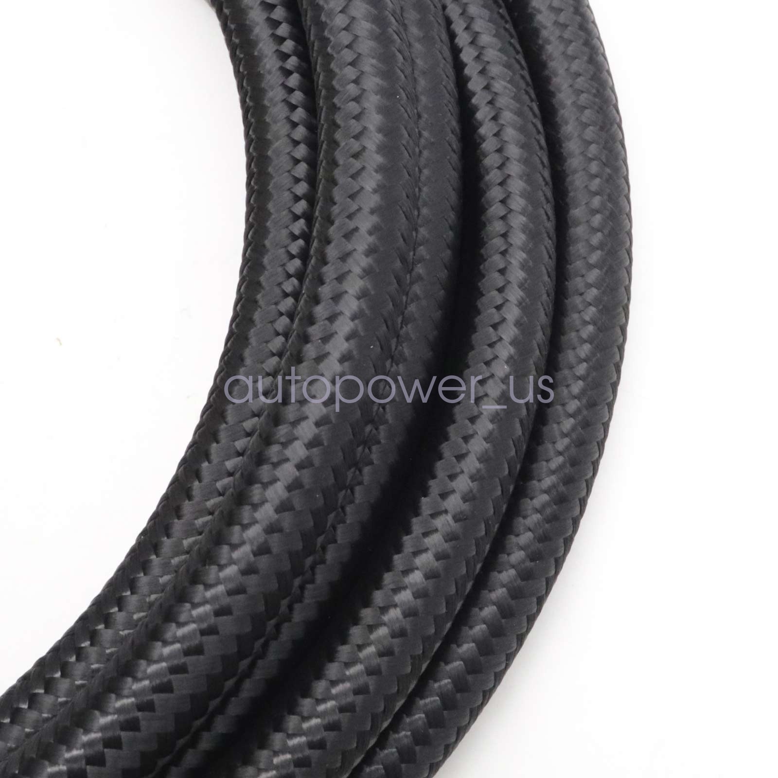 4L60E 4L65E Automatic Transmission Cooler Line Kit Black -6 AN Steel Braided USA