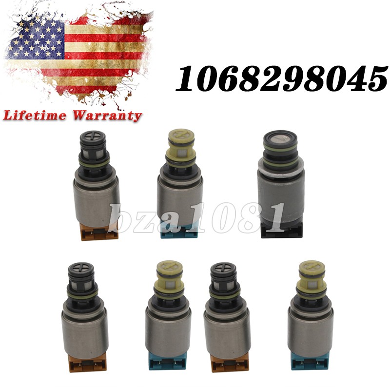 7PCS Transmission Solenoids kit For 2009 Audi BMW X3 X5 6HP19 /6HP26/6HP32