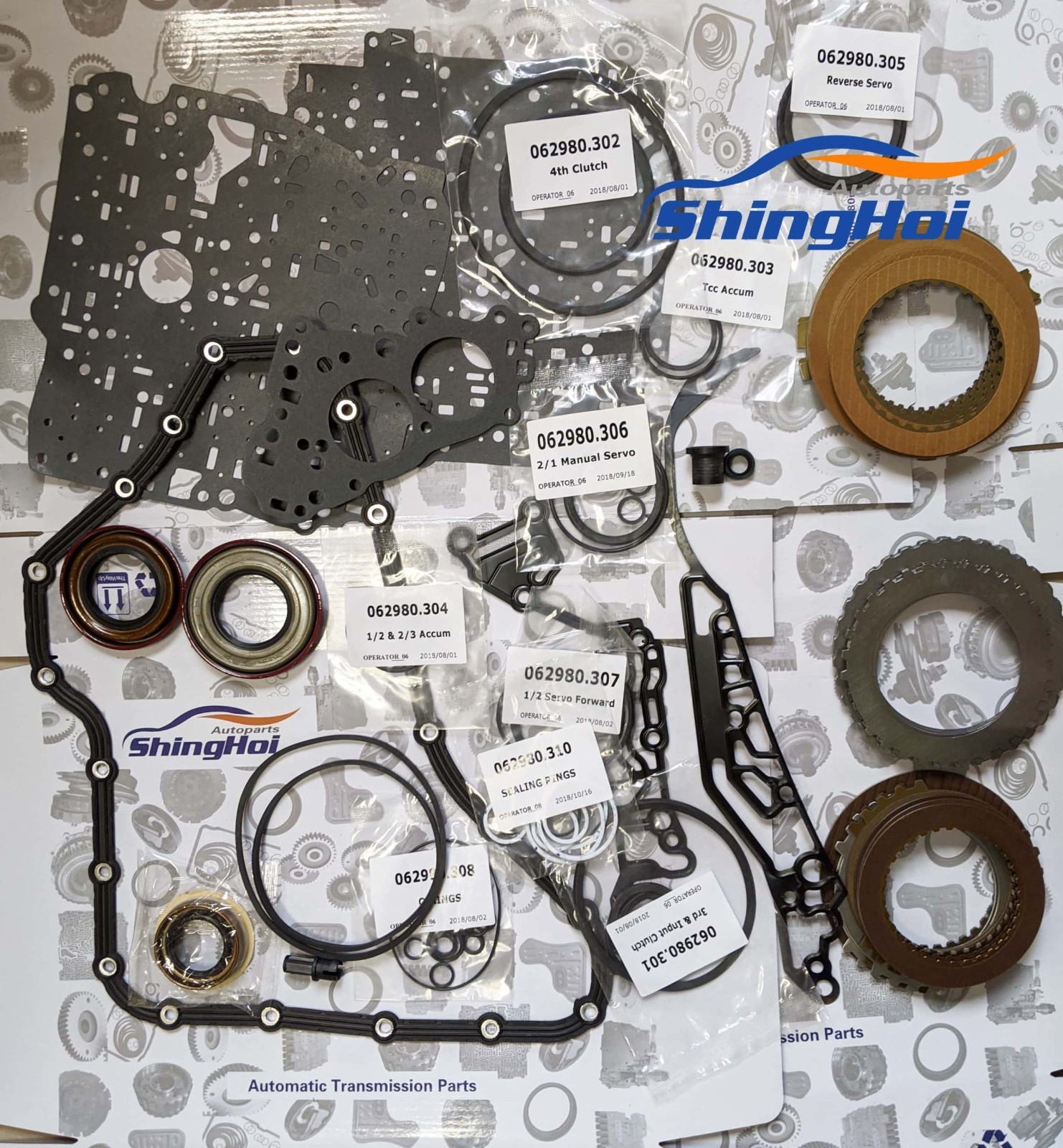 4T60 4T60E 4T65 4T65E Transmission Master Rebuild Kit for Volvo GM Chevrolet Old