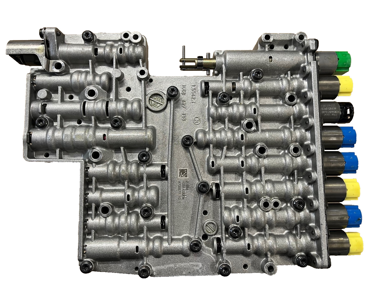 ZF6HP19/26/32 Valve Body with solenoids, rebuilt and tested, A053/B053 plate